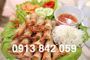 chả ram tôm đất bình định