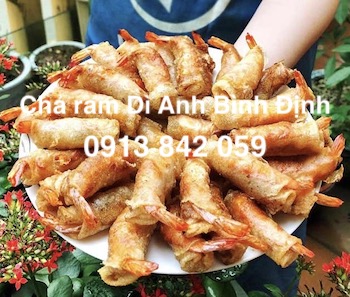 chả ram Bình Định Dì Anh